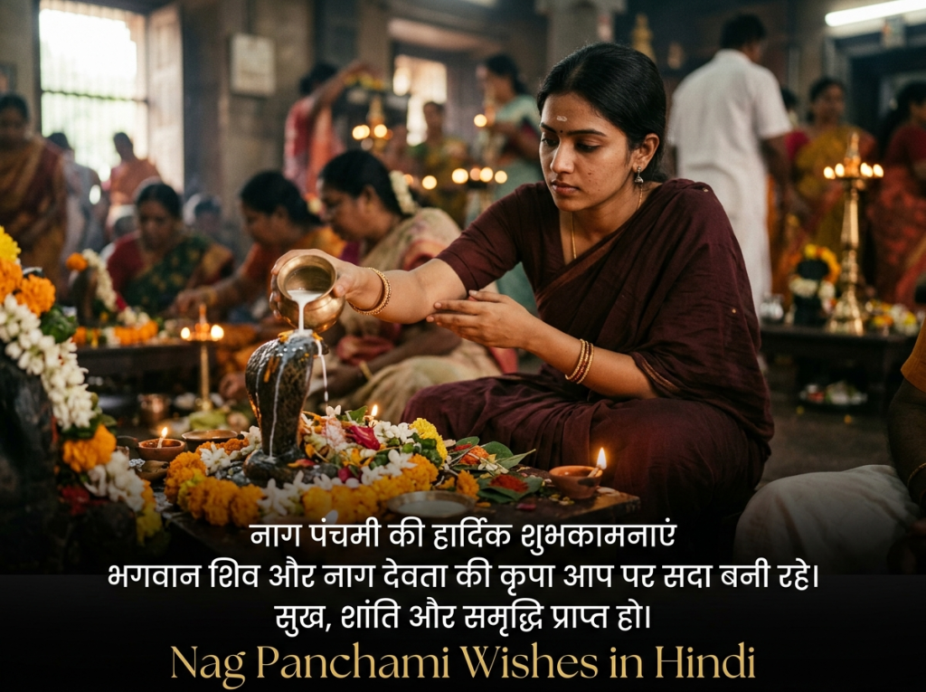 Nag Panchami Wishes in Hindi