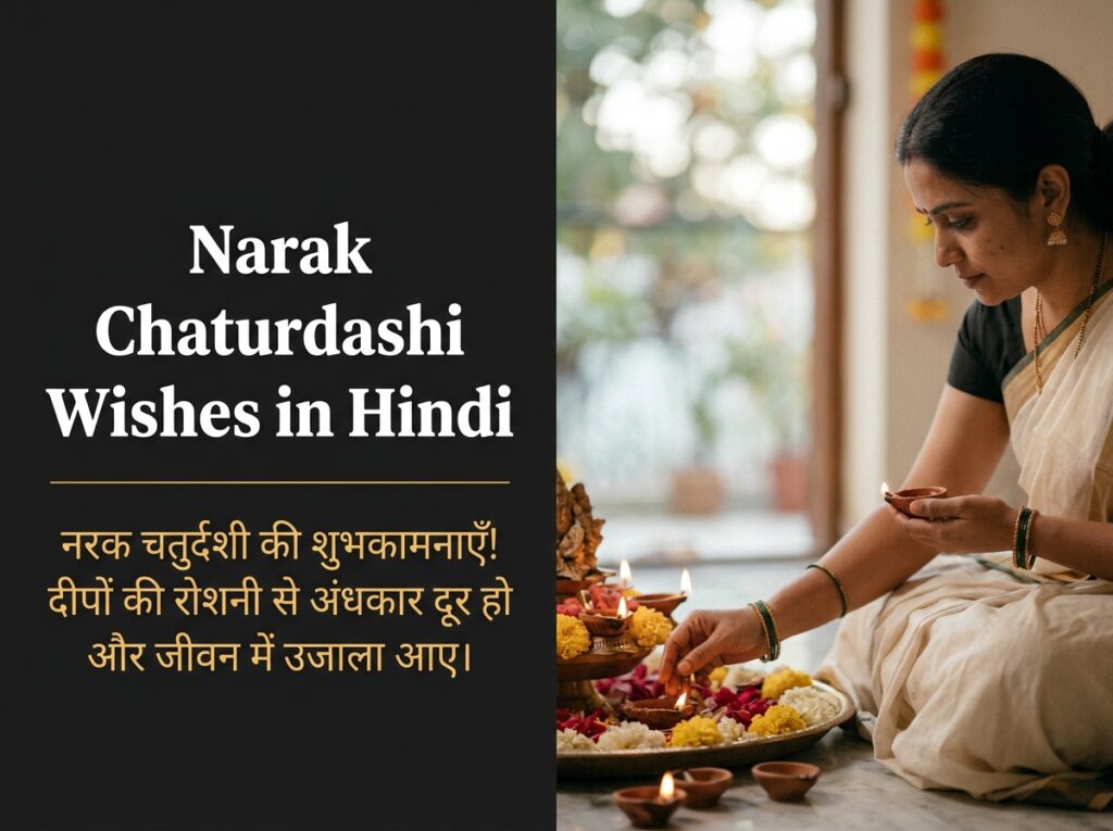 Narak Chaturdashi Wishes in Hindi