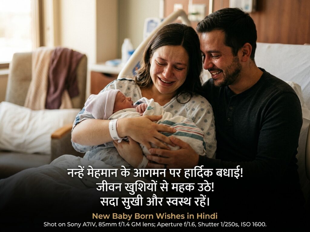 New Baby Born Wishes in Hindi
