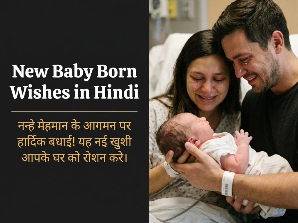 New Baby Born Wishes in Hindi