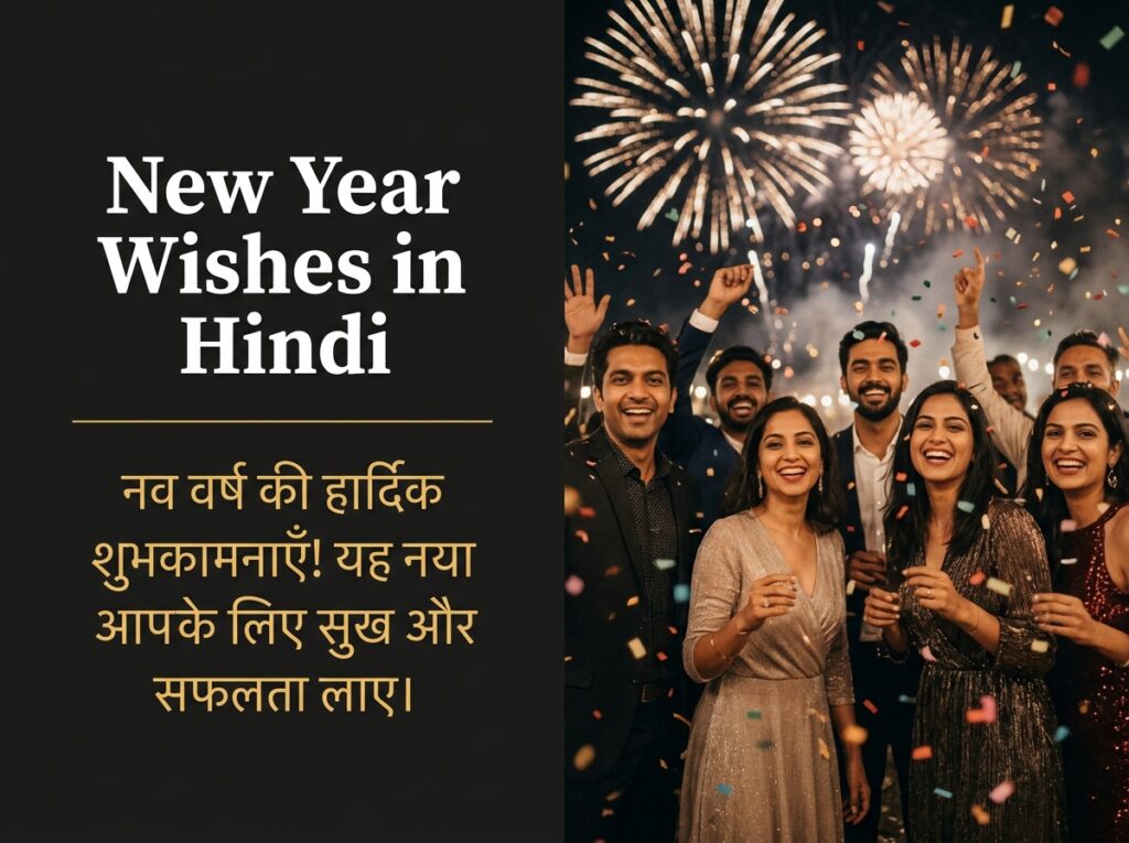 New Year Wishes in Hindi