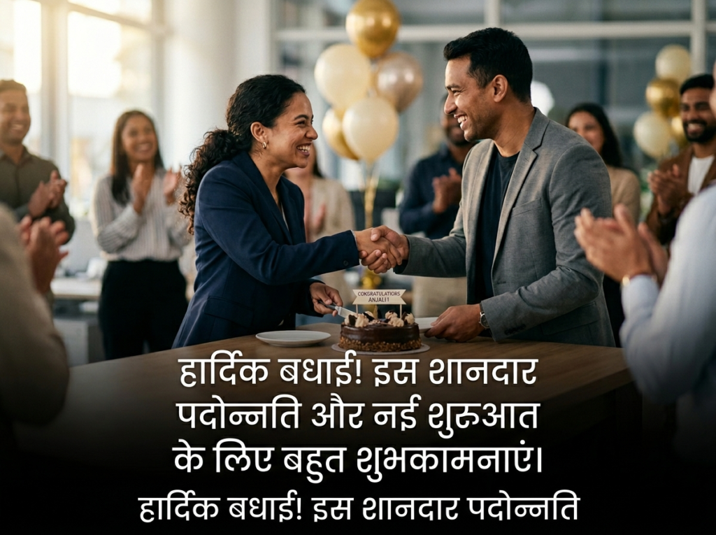 Promotion Wishes in Hindi