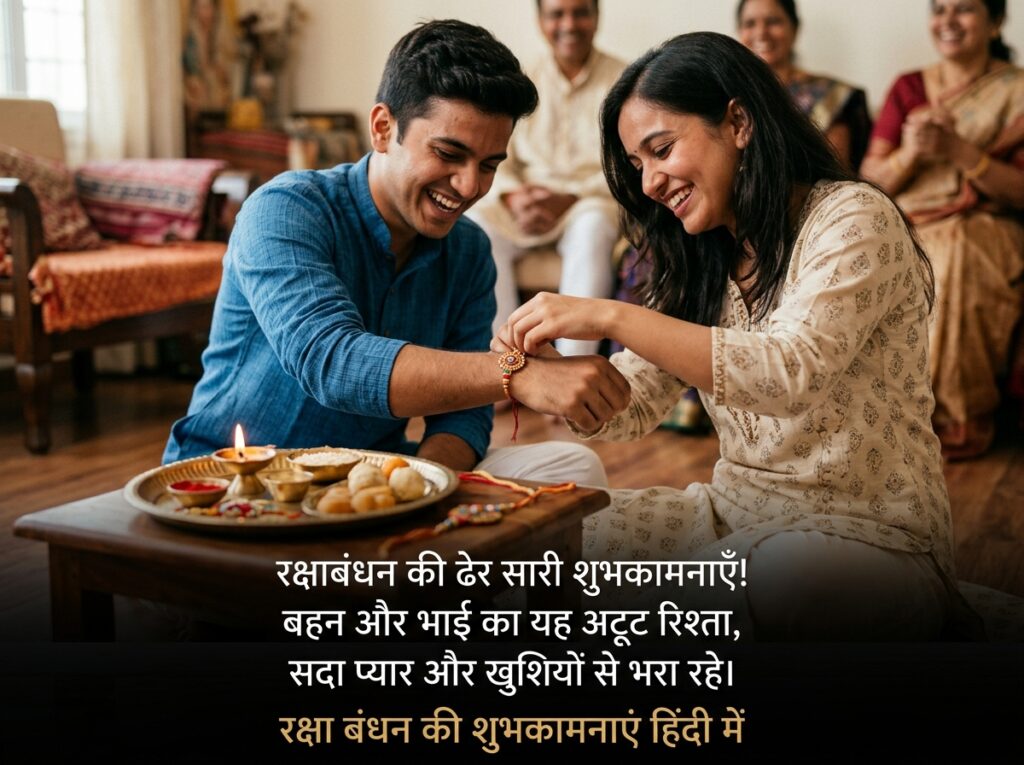 Raksha Bandhan Wishes in Hindi