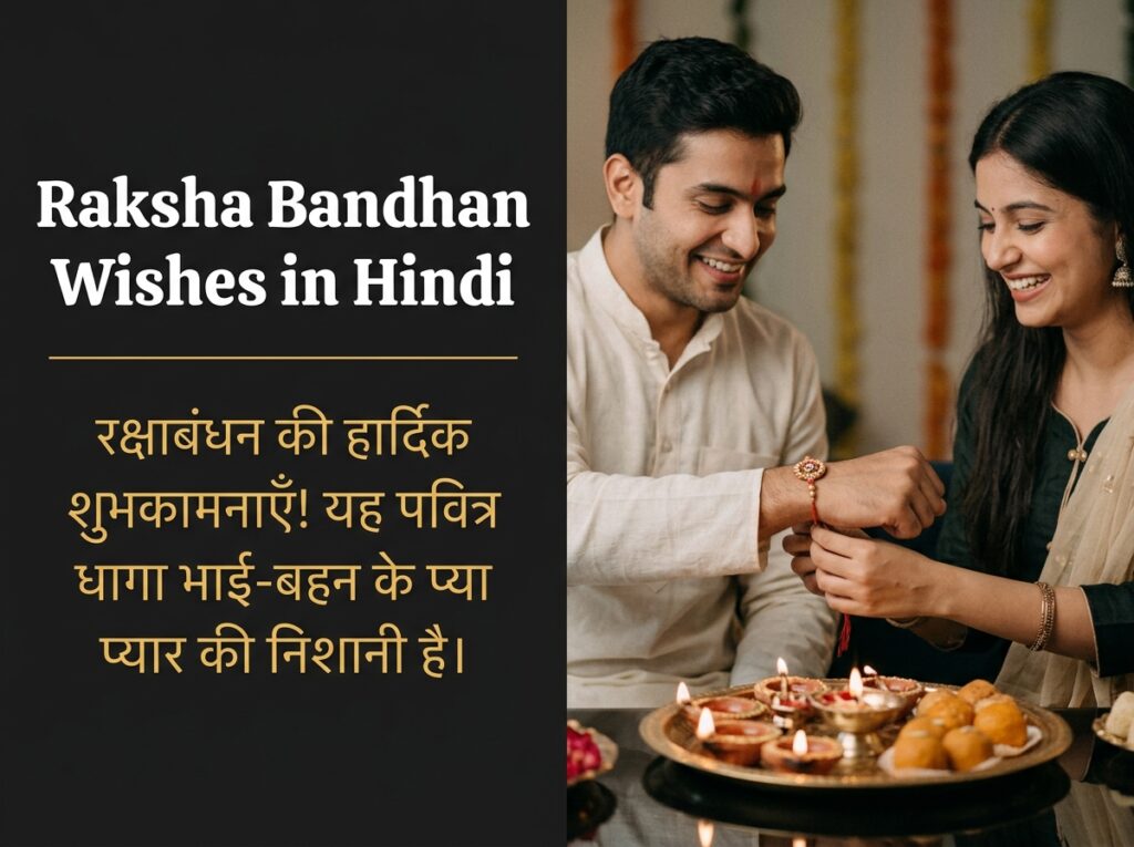 Raksha Bandhan Wishes in Hindi