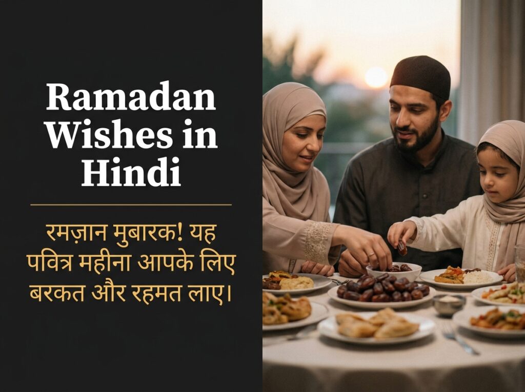 Ramadan Wishes in Hindi
