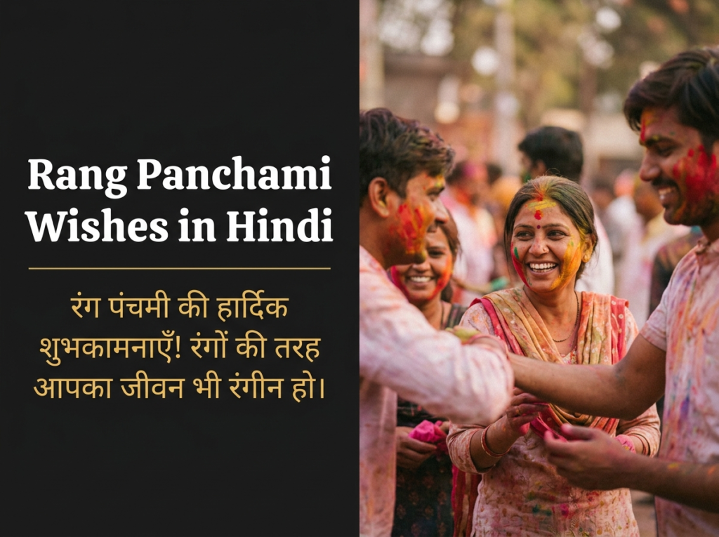 Rang Panchami Wishes in Hindi