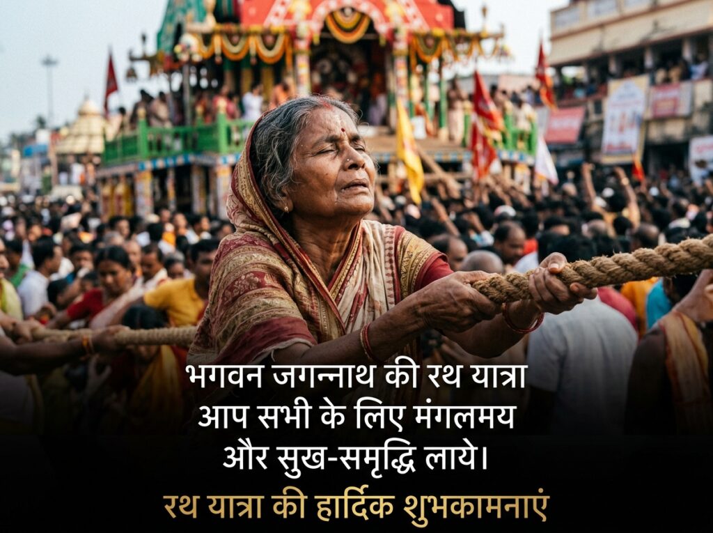 Rath Yatra Wishes in Hindi