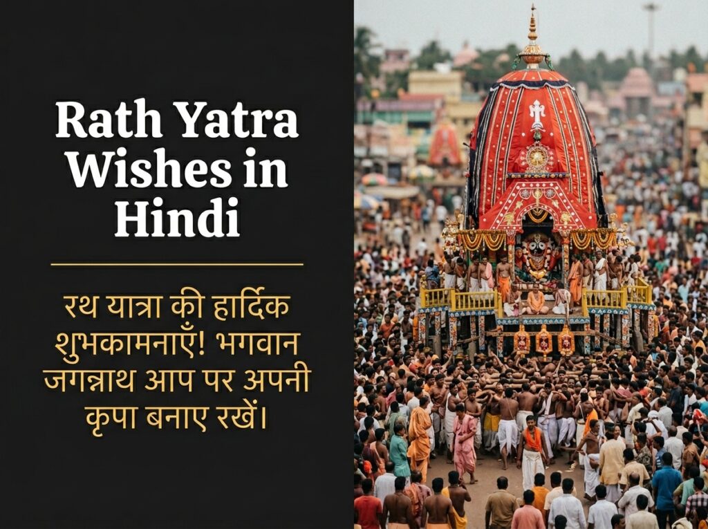 Rath Yatra Wishes in Hindi