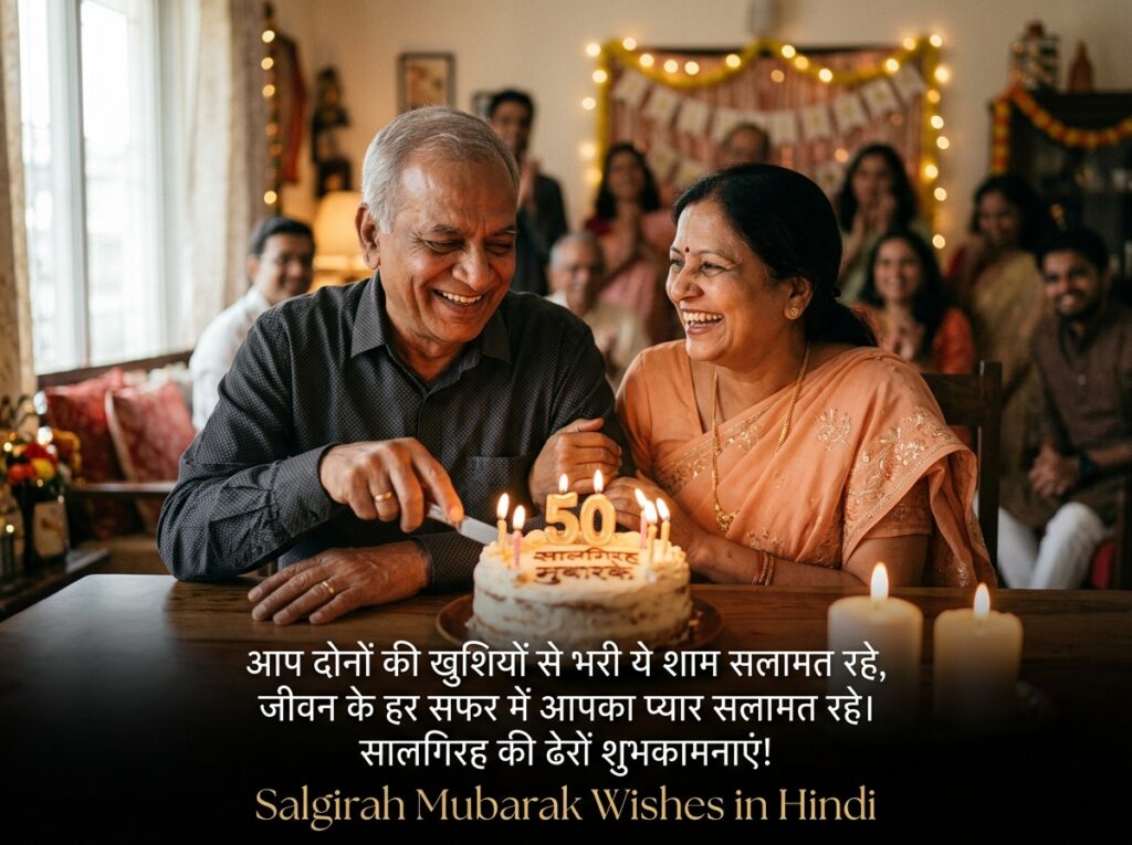 Salgirah Mubarak Wishes in Hindi