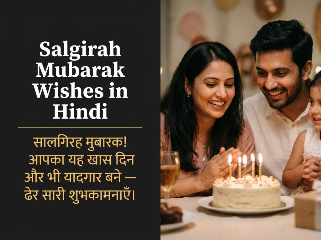Salgirah Mubarak Wishes in Hindi