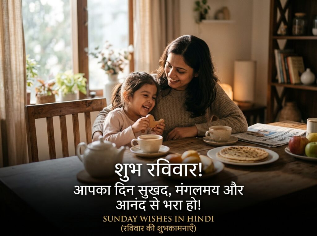 Sunday Wishes in Hindi