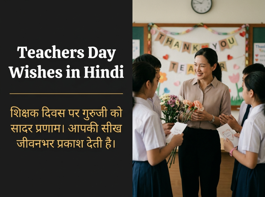 Teachers Day Wishes in Hindi