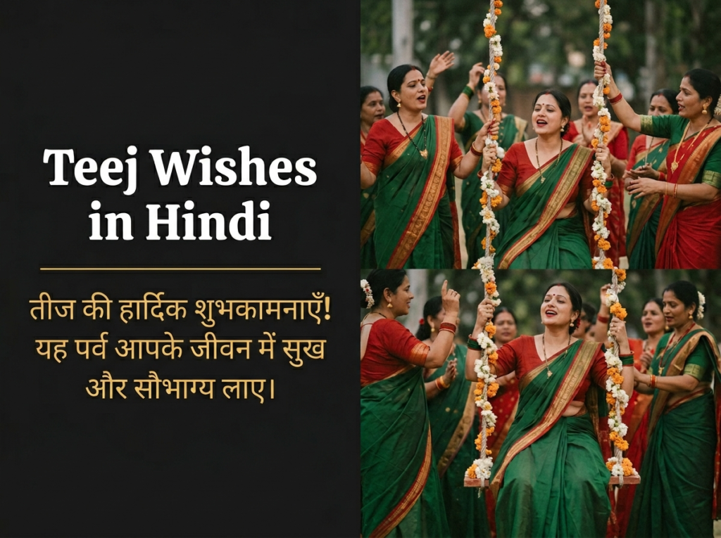 Teej Wishes in Hindi