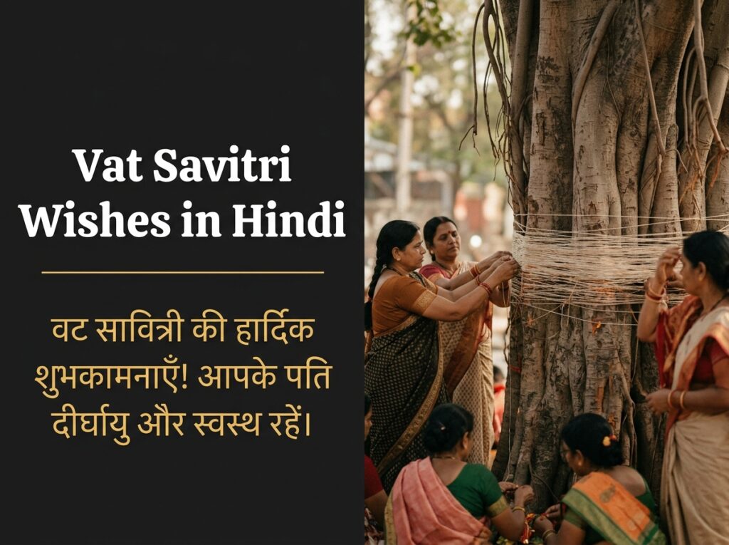 Vat Savitri Wishes in Hindi