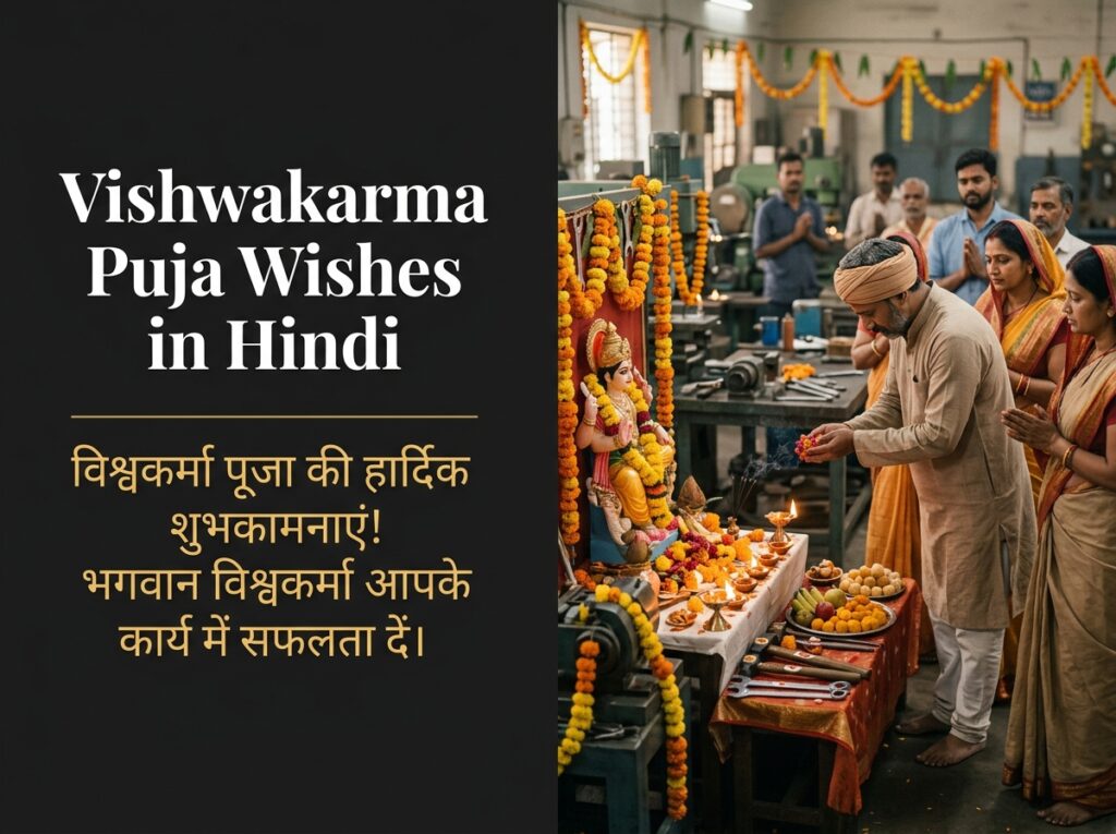 Vishwakarma Puja Wishes in Hindi