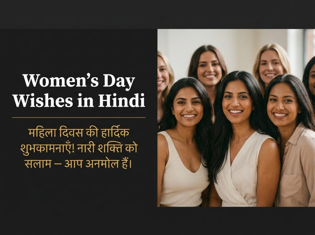 Women's Day Wishes in Hindi
