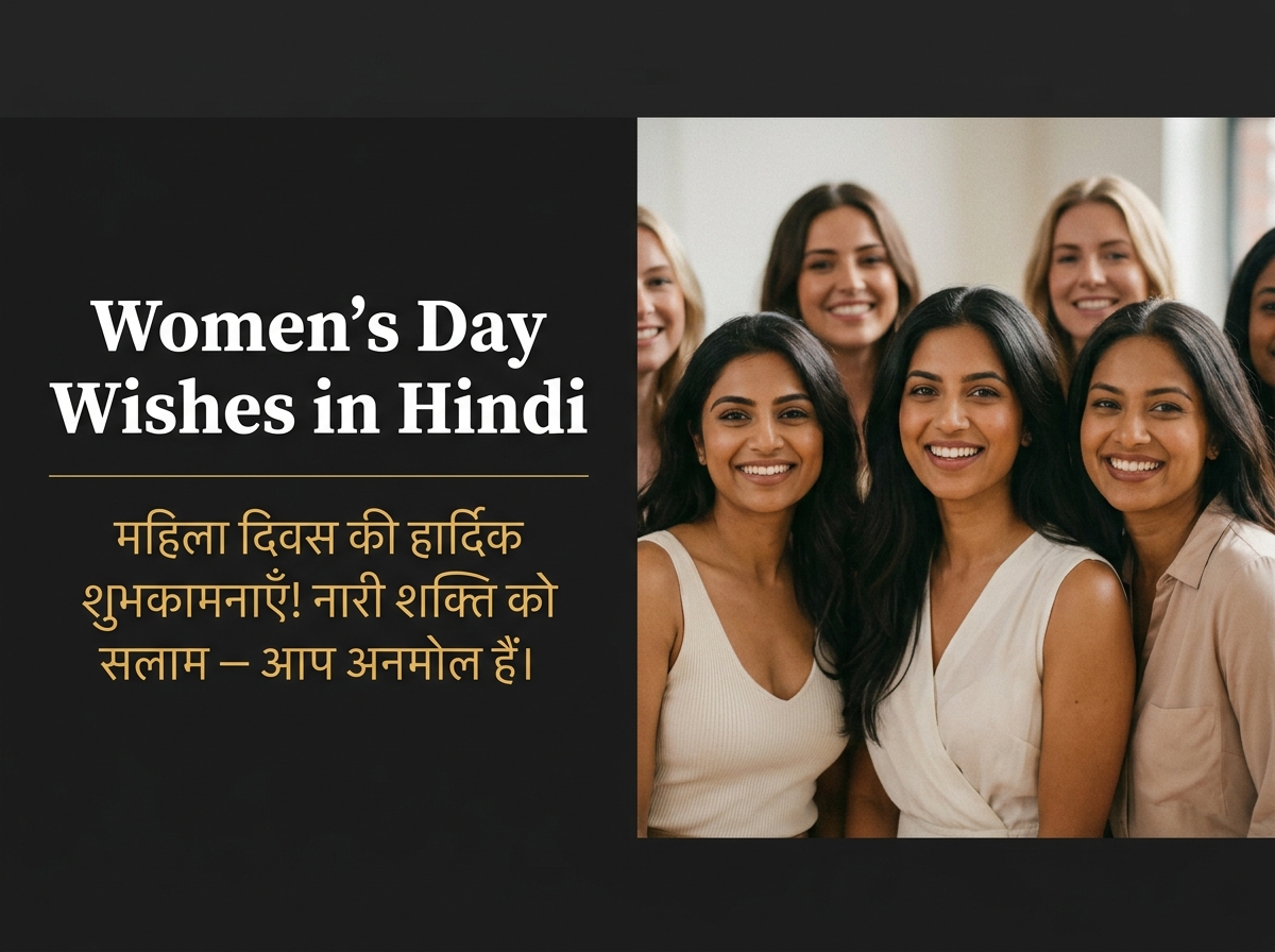 Women's Day Wishes in Hindi