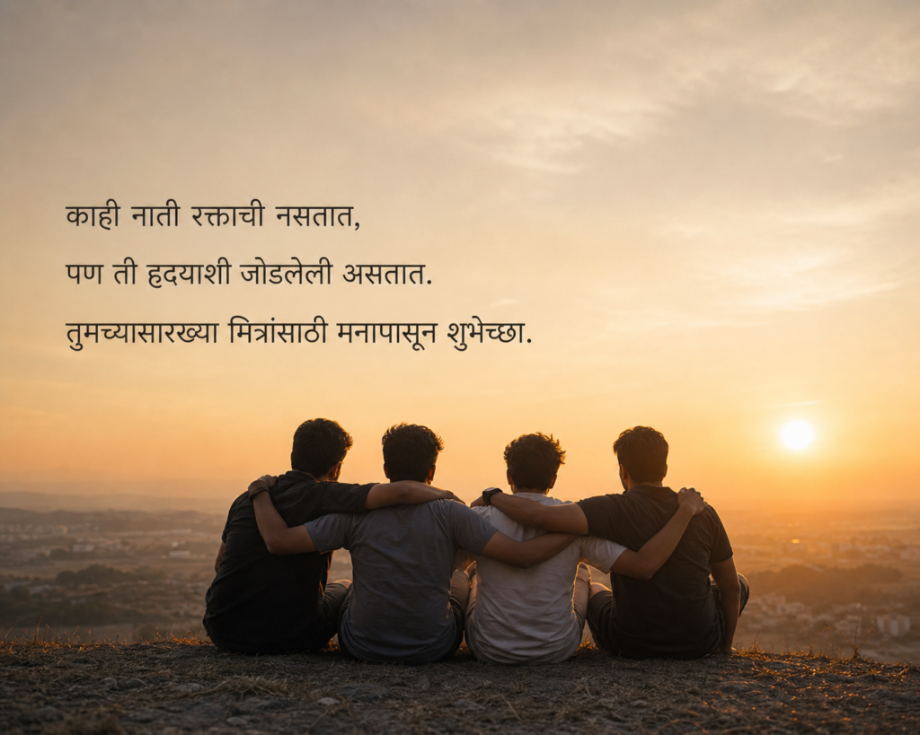 दोस्तों के लिए दिल को छू लेने वाली शुभकामनाएं